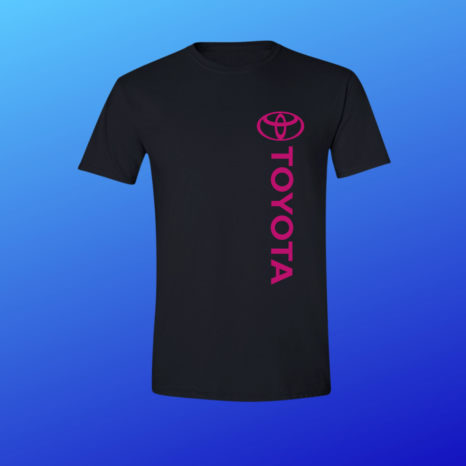 Toyota Logo T-Shirt Tundra Tacoma Scion Supra 4 Runner with FREE DECAL!!