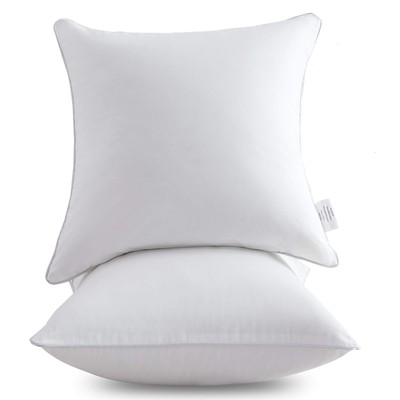 Oubonun 18"x18" Pillow Inserts (Set of 2) - Throw Pillow Inserts with 100% Co...