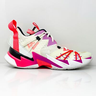 

Белые баскетбольные кроссовки Nike Air Jordan Why Not Zero 3 CK6611, размер 13, Белый, Air Jordan Why Not Zero 3 SE