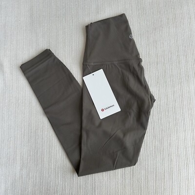 Lululemon Align Ribbed HR Pant 25  - Nomad / Size 2