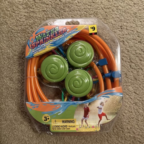 N-I-P Water Sprinkler 12 Ft Long 12 Wacky Water Wiggles 3+