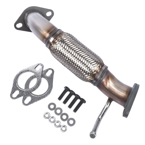 Exhaust Front Flex Pipe for 11-15 Hyundai Sonata 2.4L W/o Oxygen Sensor Ports