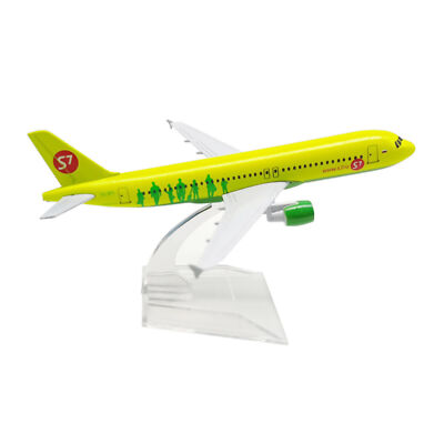 1:400 Russia Air Siberia S7 A320 Airplane Model Plane Souvenir Display Craft