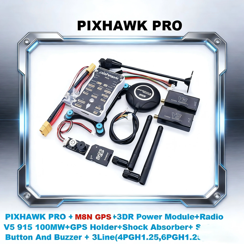 Pixhawk PX4 PRO White Shell PIX 32 Bit Flight Controller Autopilot with 4G SD R