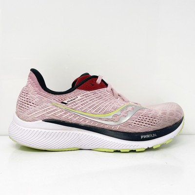

Saucony Womens Guide 14 S10654-130 Pick Кроссовки для бега Размер 7,5, Розовый, Guide 14