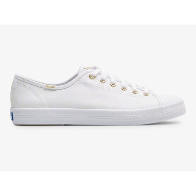 

Keds Women Kickstart Glow In The Dark White Glow 9.5 M Fashion Sneakers Canvas