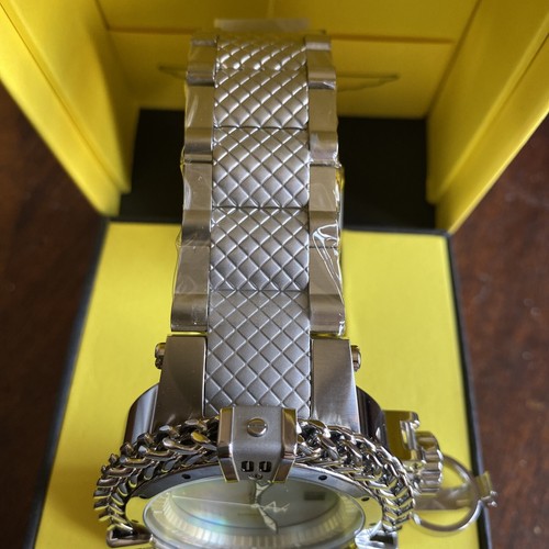 Pre-owned Invicta Reserve Automatic Men's Watch W/ Mother Of Pearl Dail 54mm Steel 36311