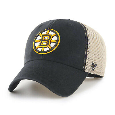 NHL Boston Bruins Cap Basecap Baseballcap Flagship Trucker 194165599513