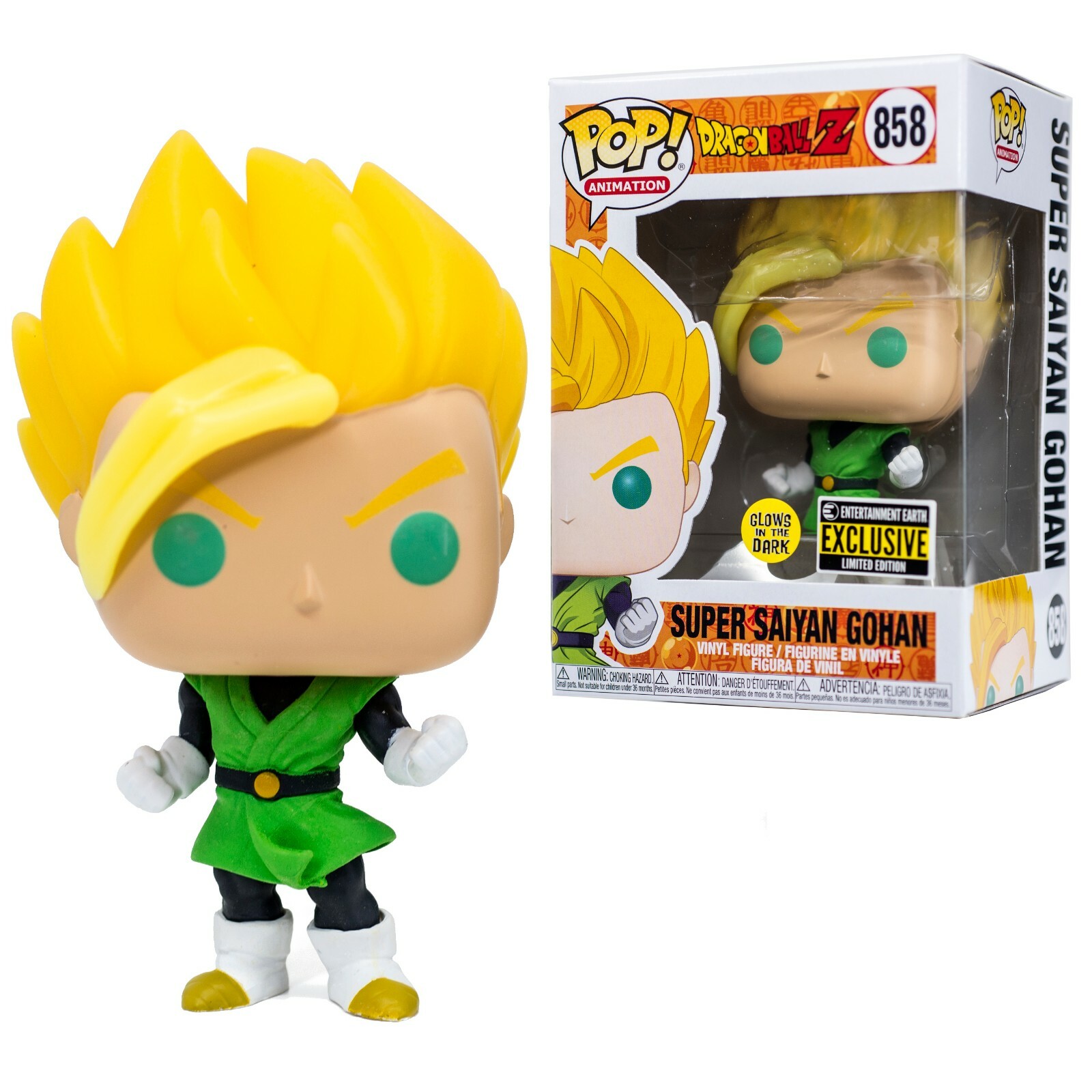 Dragon Ball Z Super Saiyan Gohan Funko Pop #858