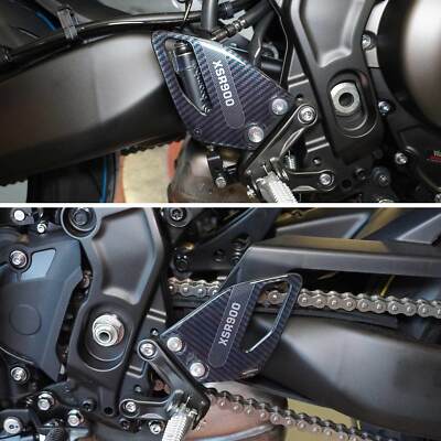 Stickers Resin 3D Guards Heel Pad Motorcycle Compatible With Yamaha XSR900 2022