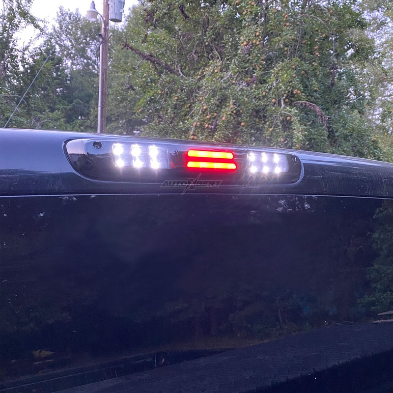 FULL LED For Chevy Silverado GMC Sierra 07-13 Brake Tail Cab Roof Center Light