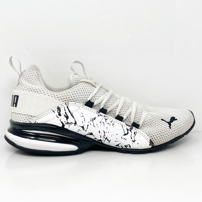 

Puma Womens Axelion Marble 377197-03 Белая Повседневная Обувь Кроссовки Размер 10, Белый, Axelion Marble