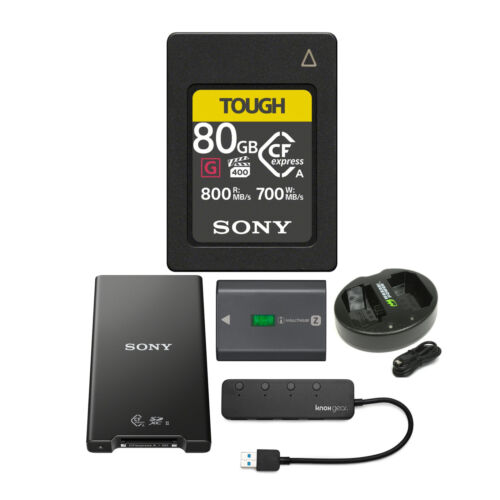Sony CFexpress Type A 80GB Memory Card bundle | eBay Sony CFexpress Type A 80GB Memory Card bundle | eBay