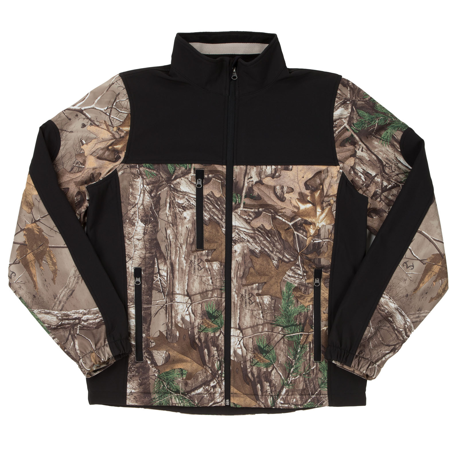 PEACHES REALTREE XTRA, HUNT CAMO, BLACK, Soft Shell Active Jacket