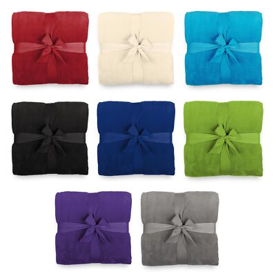 Mikrofaser Kuscheldecke Tagesdecke Coral Fleece Sofa Decke Microfaser Wohndecke