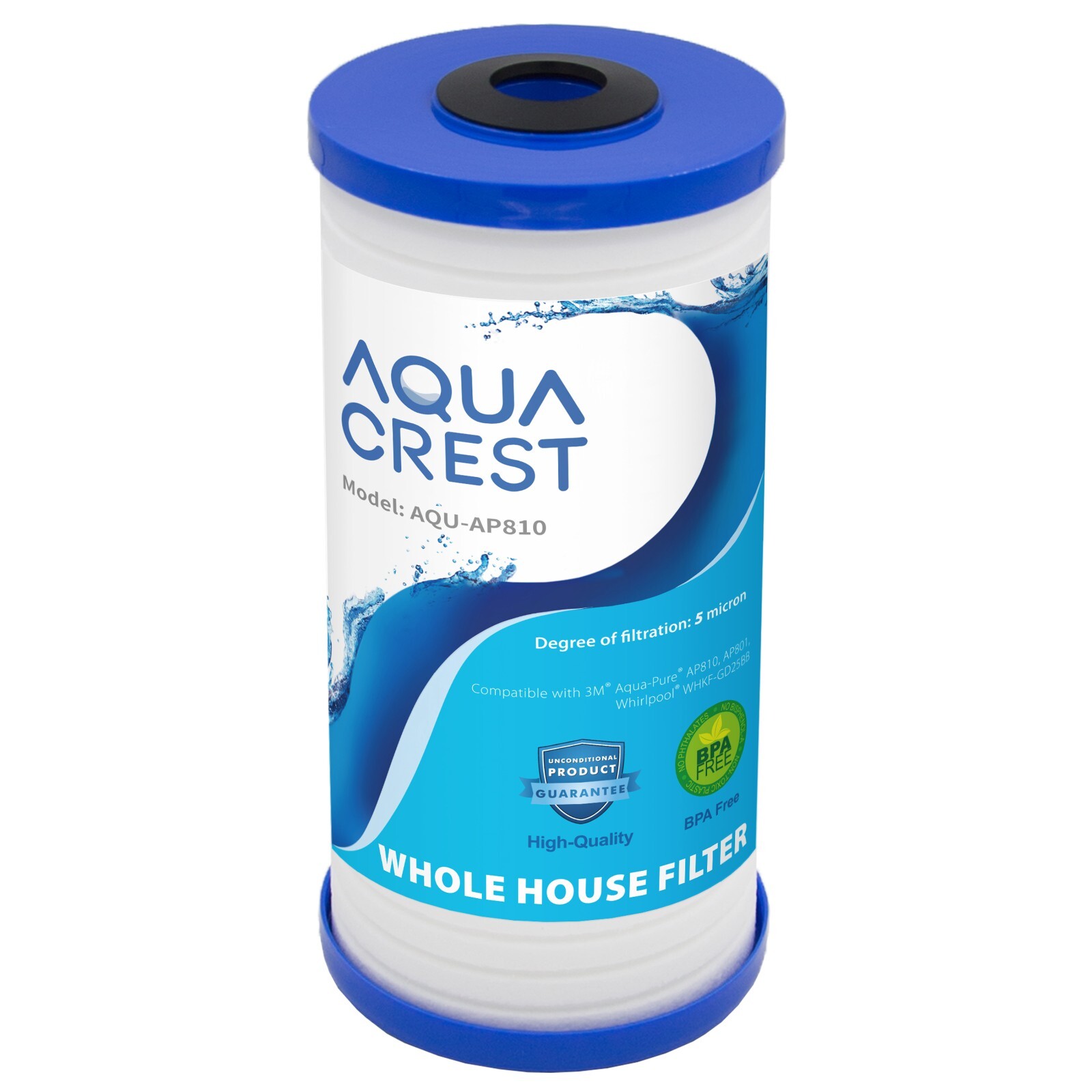 AQUA CREST Whole House Water Filter,Replacement for 3M Aqua-