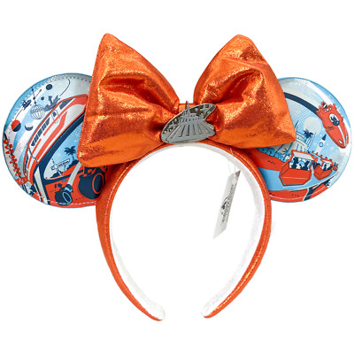 Disney Parks Mickey Mouse Ears Magic Kingdom Tomorrowland Headband 2024