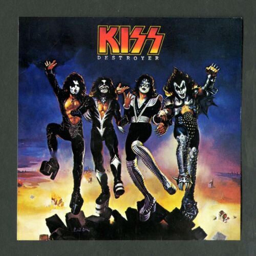 KISS Destroyer 1976 Official Promo Decal Sticker 5 x 5 -  KISS ARMY - CASABLANCA