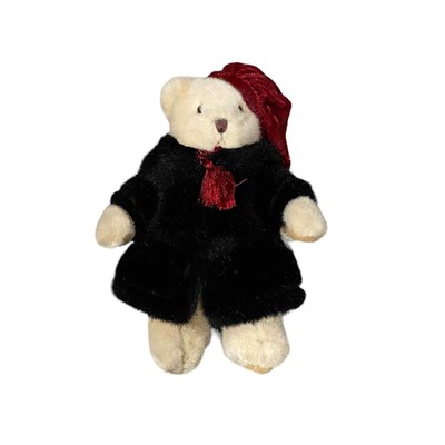 Russ Berrie Sasha the Teddy Bear in Winter Coat 7 “ Tall