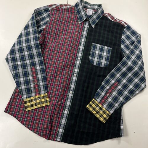 超美品 現行 BROOKSBROTHERS ダークグレーWOOLキュプラ XL