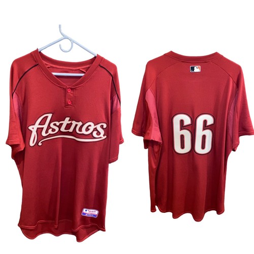 Houston Astros Majestic Vintage Maroon Jersey Size 2XL *Fast