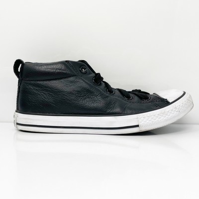 

Converse Boys CT All Star Street 648581C Черные повседневные кроссовки, размер 3, Черный, Chuck Taylor All Star Street
