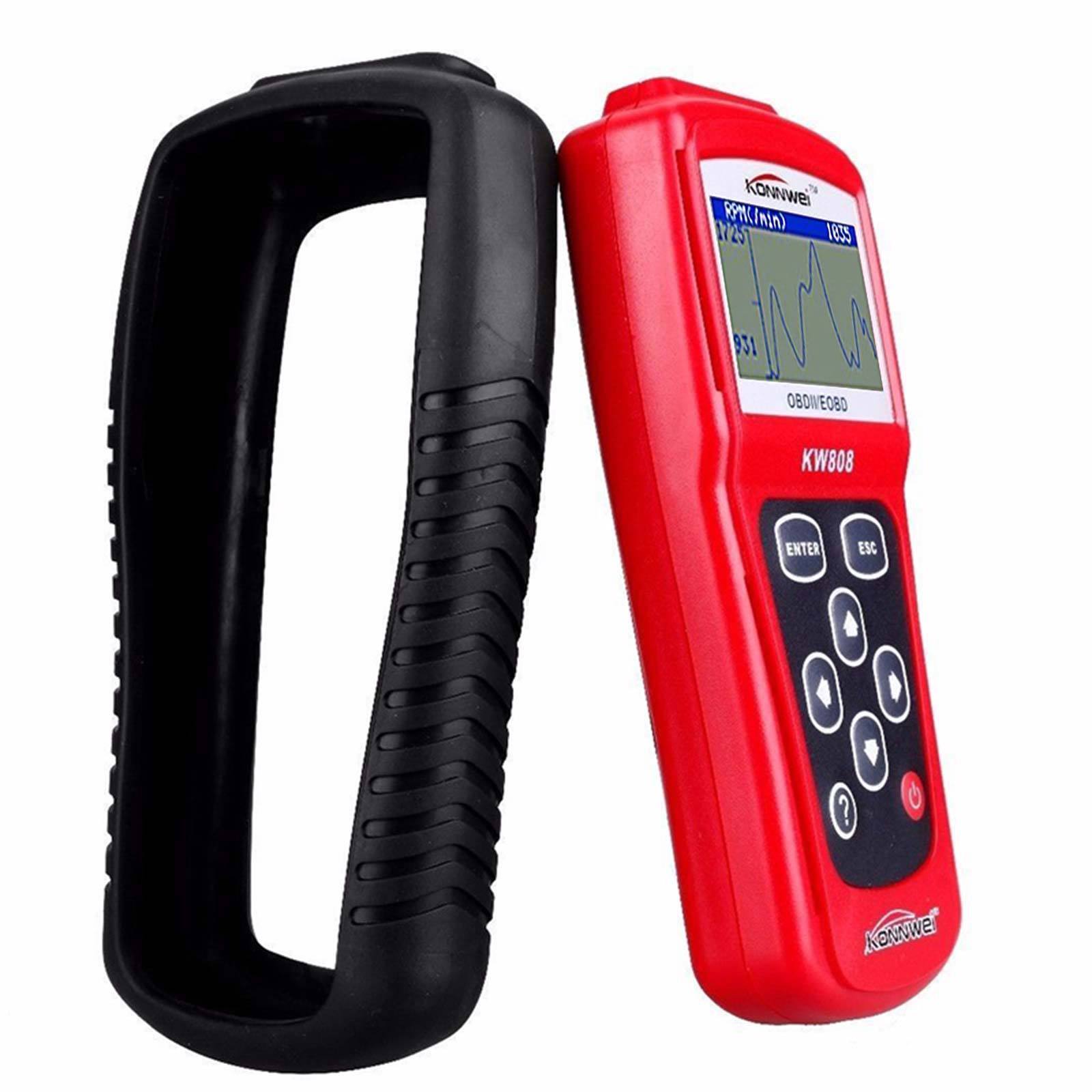 KONNWEI KW808 OBD2 EOBD MIL Reset Live Data Check Engine Diagnostic