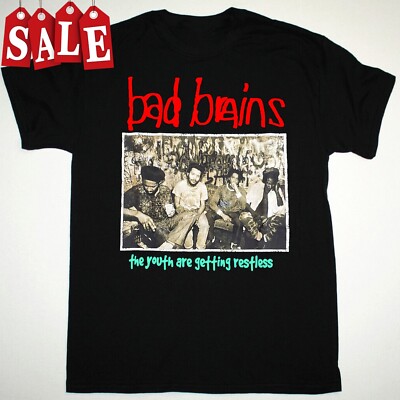 Rare Bad Brains Band Unisex Men All Size T-Shirt NLS5.161