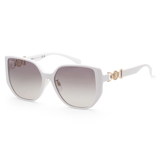 Женские солнцезащитные очки Versace 58 мм белого цвета VE4449D-314-11-58