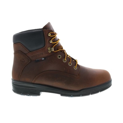 

Wolverine Durashocks Slip Resistant 6 W210048 Мужские коричневые кожаные рабочие ботинки 14, Коричневый, Wolverine Durashocks Slip Resistant 6"