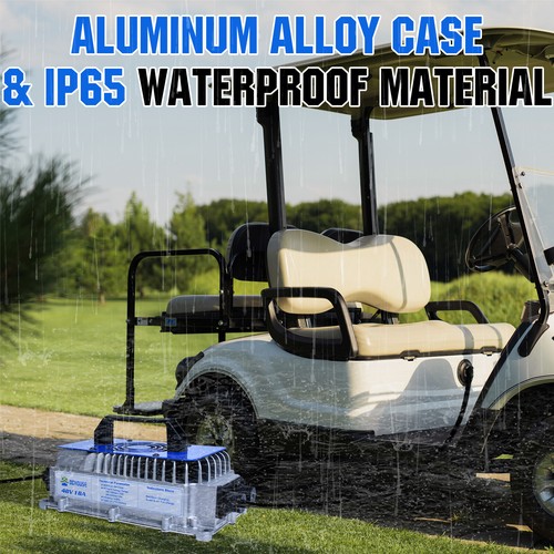 48V 100Ah Lithium Golf Cart Battery with 18A Charger Golf Cart Trolling Motor RV