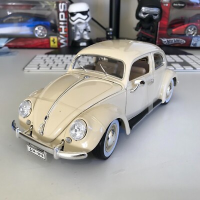 Bburago 1:18 VW Beetle Kafer 1955 Diecast Model Car   Boxed, Rare