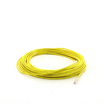 Hubbell Patch Cord Cat 5e Yellow 65 Ft LAN Ethernet Network Cable HC5EY65