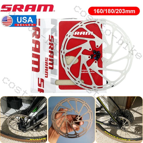 SRAM Centerline Disc Brake Rotor 6 Bolt MTB Mountain Road Bike 160mm 180mm 203mm