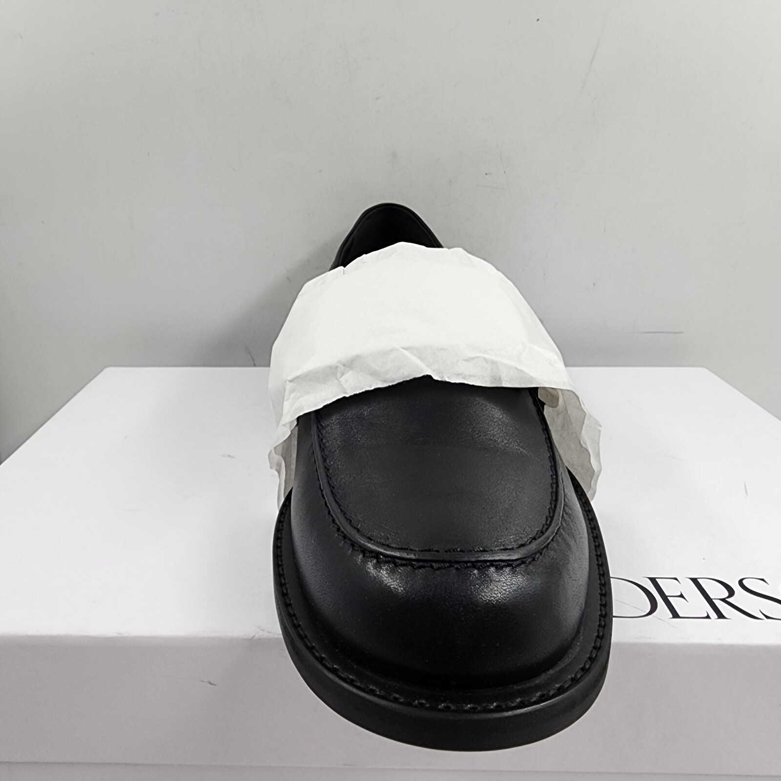 JW Anderson Gourmet Slip On Loafers Men's 41/8US Black Moc