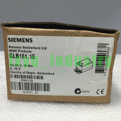 New in box Siemens GLB161.1E Damper actuator 24V 10NM 1 year warranty #LI
