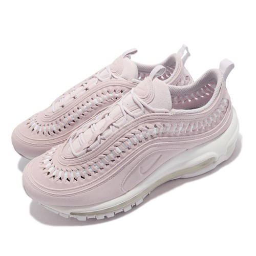 Nike Wmns Air Max 97 LX Woven Purple Pink White Женская повседневная обувь DC4144-500