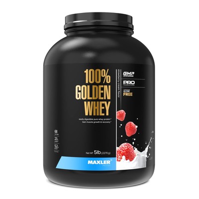 Maxler 100% Golden Whey Protein - 23g of Premium Whey Protein Powder per Serv...