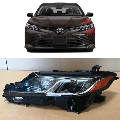 Headlight For 2018 2022 Toyota Camry L Le Se Driver Left Side