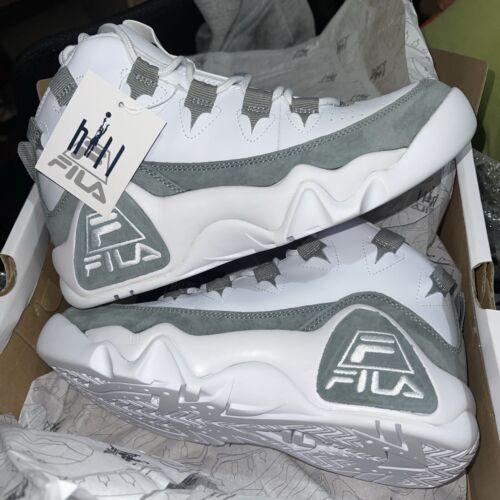 Fila Grant Hill 1 1BM01253-103 Mens White Athletic Fila Grant Hill 1 1BM01253-103 Mens White Athletic