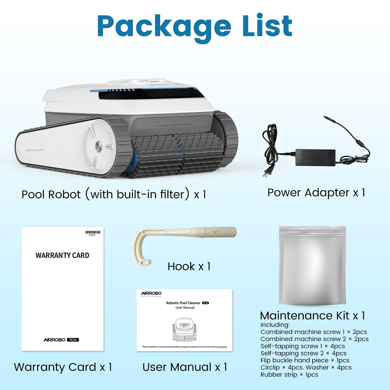 AIRROBO Wall Clmbing Pool Vacuum Cordless Robotic Pool Cleaner Smart Navigation