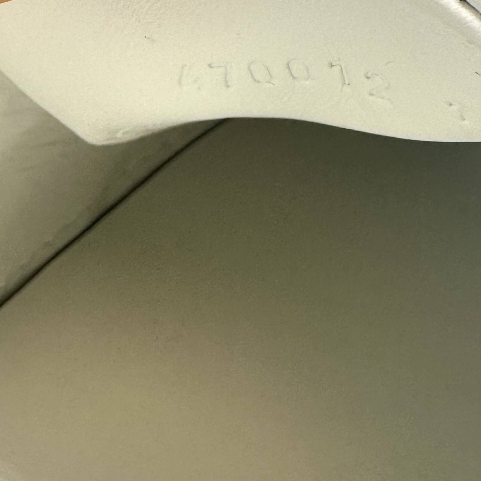 Pre-owned Gucci Men's Ace Blind For Love White Leather Sneaker 15g/us 15.5 470012 9070