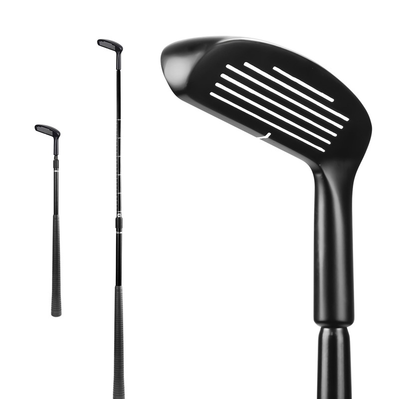 Wedge Golf Chipping Practice Club Portable Nonslip Grip Tele