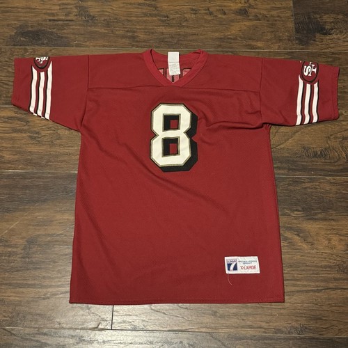 ユニフォーム Champion Steven Young 49ers NFL Jerseys STEVE YOUNG SAN FRANCISCO 49ERS VINTAGE 1990'S CHAMPION
