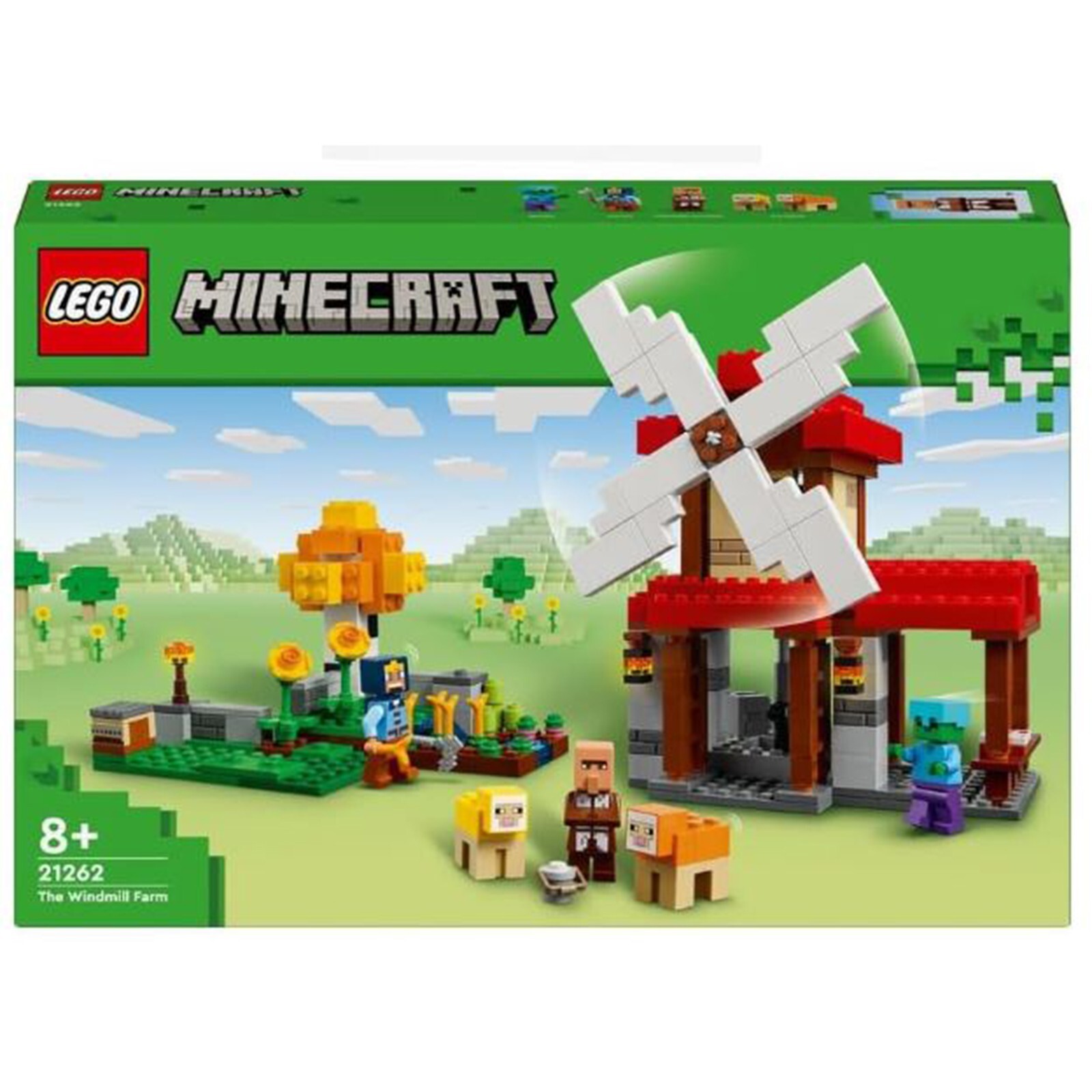 Конструктор LEGO Minecraft Ферма ветряных мельниц 21262 НОВЫЙ