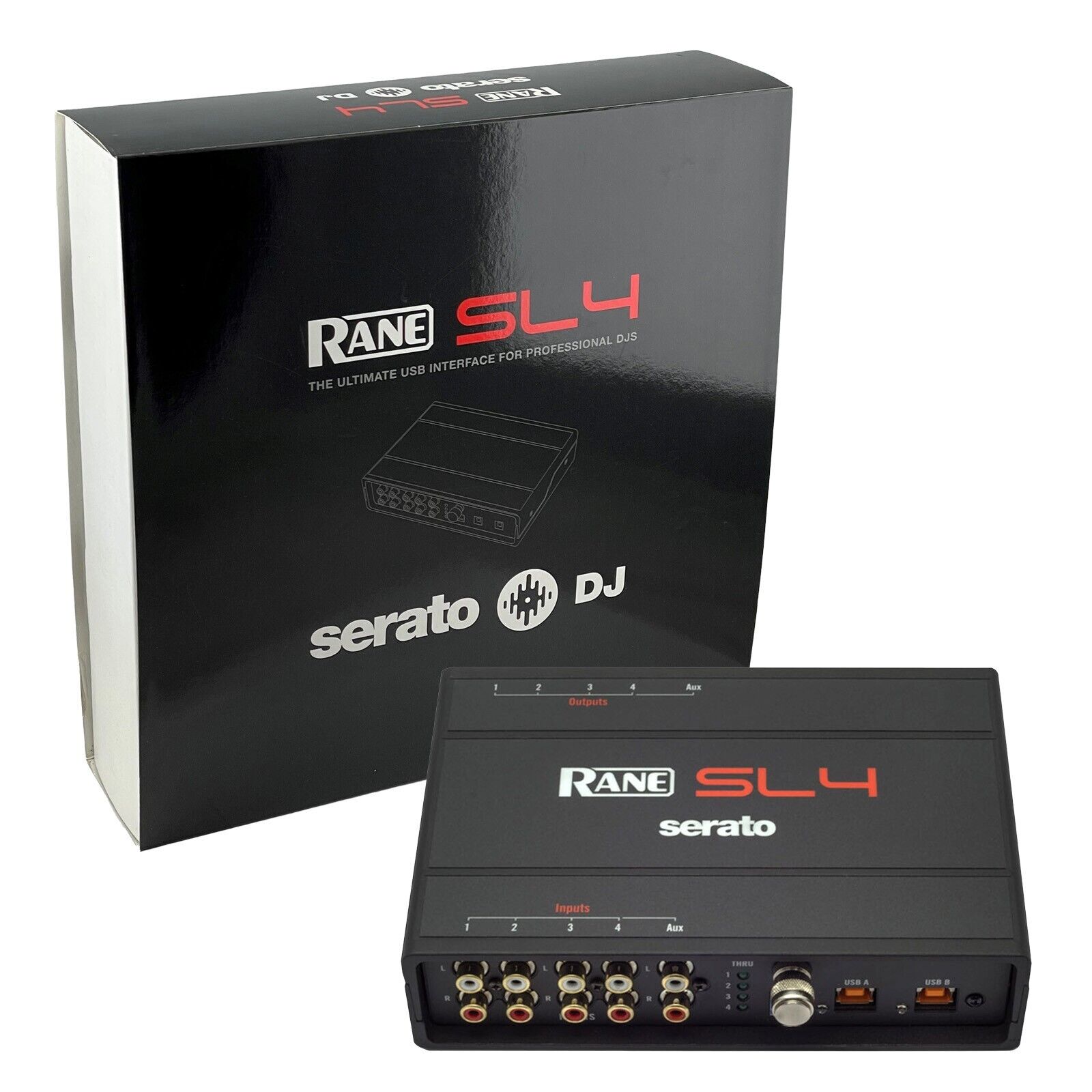 RANE SL4 DJ Interface with Serato DJ (2) USB Ports / Input RANE SL4 DJ Interface with Serato DJ (2) USB Ports / Input