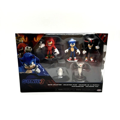 Jakks Pacific Sonic the Hedgehog 3 Movie 2.5'' Mini Figure 5 Pack Pristine Shadow