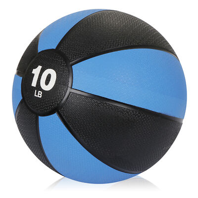  Medicine Ball Double Weighted Grip Type 10 lb Easy Grip Tread Pro Workout