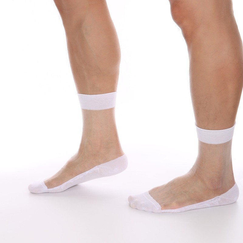 S Sporting Breathable Gift See Through Soft Thin Hiking 2 Pairs Nylon