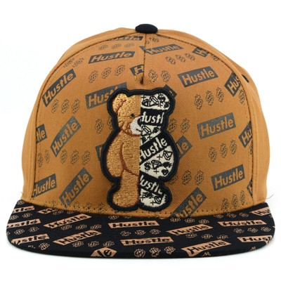 Bear Hustle New Leader TL Snapback Bear Hustle Cotton Adult Adjustable Cap Hat